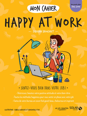 cover image of Mon cahier Happy at work